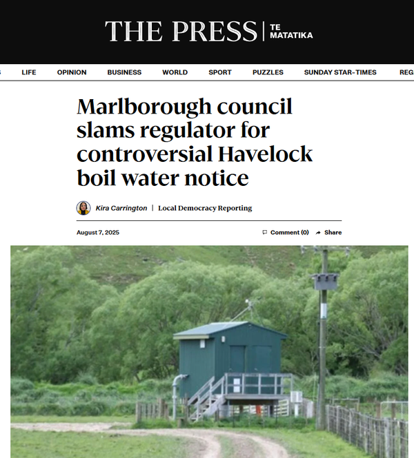 “When the Crown's Water Commissars Strike” - 8 August 2025