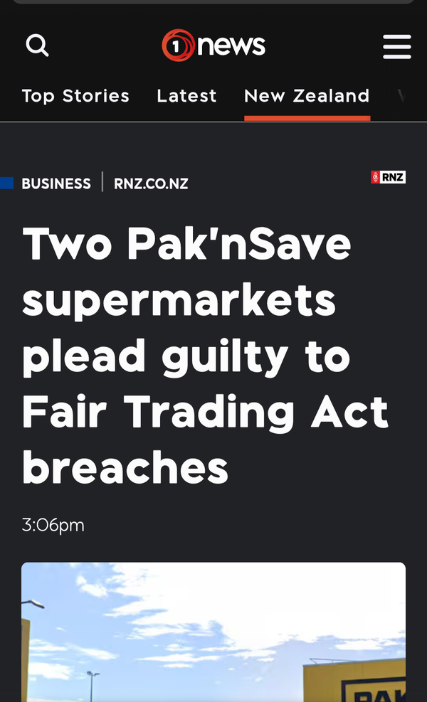 "Supermarket Shenanigans: When Corporate Greed Trumps Whānau Wellbeing" - 25 June 2025