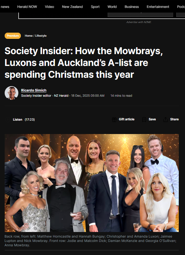 “The Parasite Class: A Field Guide to New Zealand’s Christmas Looters” - 21 December 2025