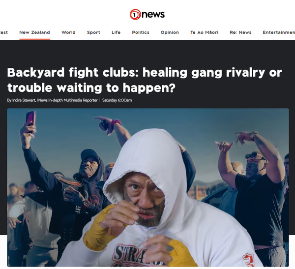 “Blood Money: How Dan Hooker’s Backyard Fight Clubs Weaponize Māori and Exploit the Dispossessed” - 16 November 2025