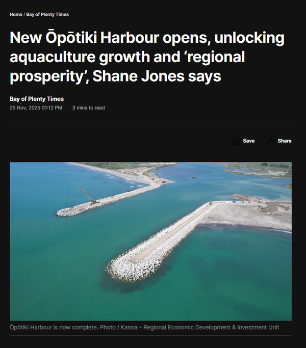 “How Shane Jones Turned Whakatōhea’s Stolen Land Into Corporate Welfare” - 27 November 2025