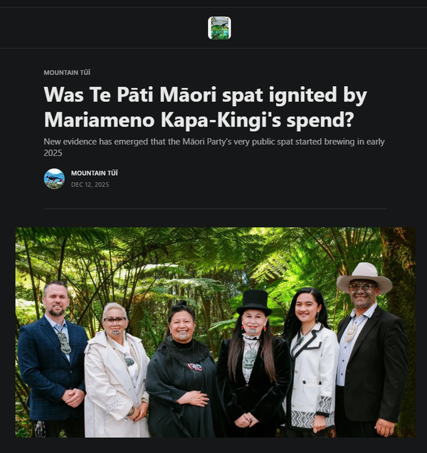 “Whakapapa of Political Commentary: Mountain Tui, Amokura Panoho, and The Māori Green Lantern - 14 December 2025