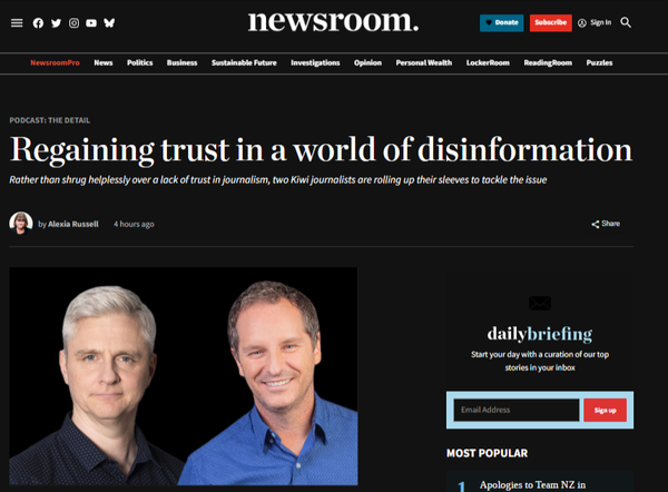 "When Pākehā Media Gatekeepers Talk About "Trust" - Who Are They Really Serving?" - 30 June 2025