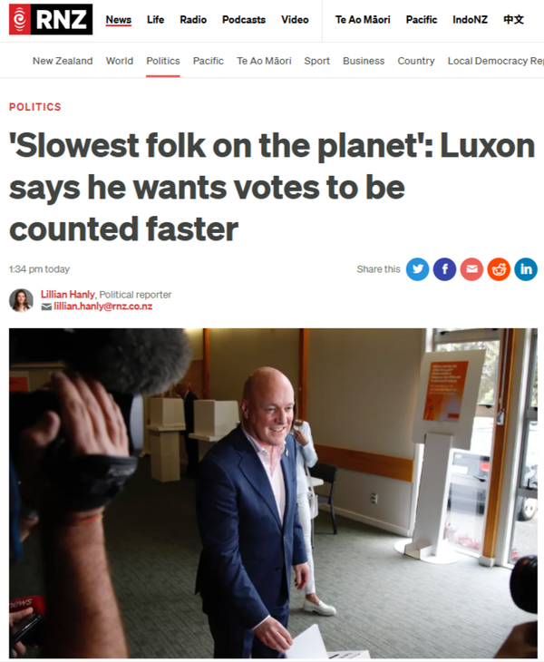 "Luxon’s Christian Nationalist Coup" - 26 September 2025 