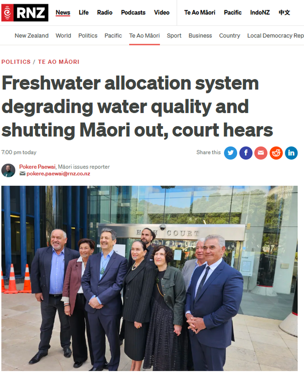 :$52 BILLION THEFT: How Colonial "First-In-First-Served" Water Allocation and Project 2025 Tactics Unite to Dispossess Māori and Poison Our Rivers" - 3 November 2025