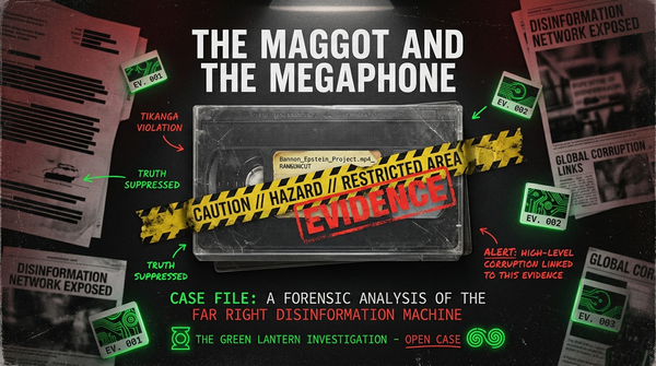 “Video of Bannon, Epstein, and the Art of Rot in a Suit” - 2 February 2026