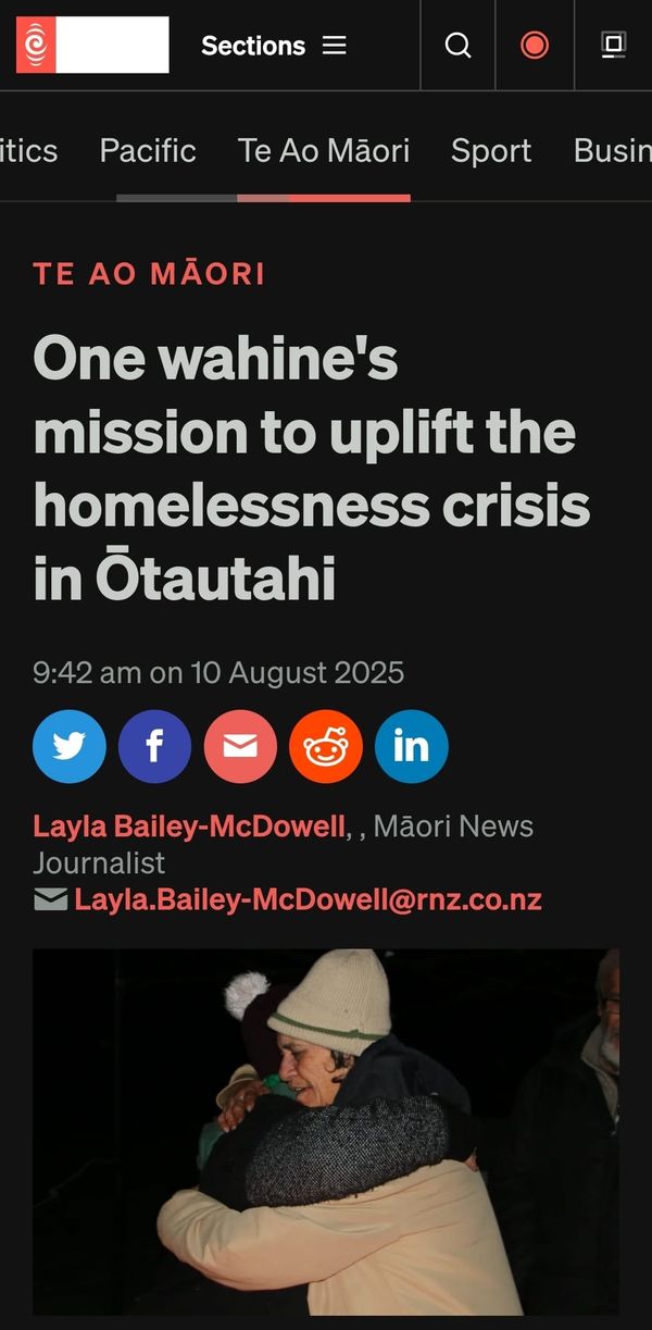 “The State's War Against Our Homeless Whānau” - 11 August 2025