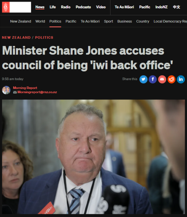 Shane Jones and the Poisonous Rhetoric of Anti-Iwi Backlash