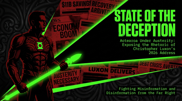 “Aotearoa Under Austerity: A Scathing Critique of Christopher Luxon’s State of the Nation Delusions” - 19 January 2026