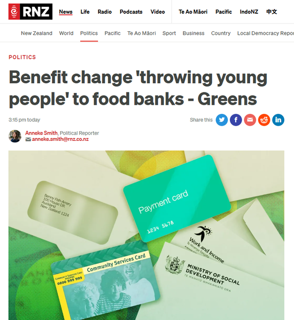 "How Upston’s Benefit Cuts Knowingly Drive Young People to Food Banks" - 14 nOVEMBER 2025