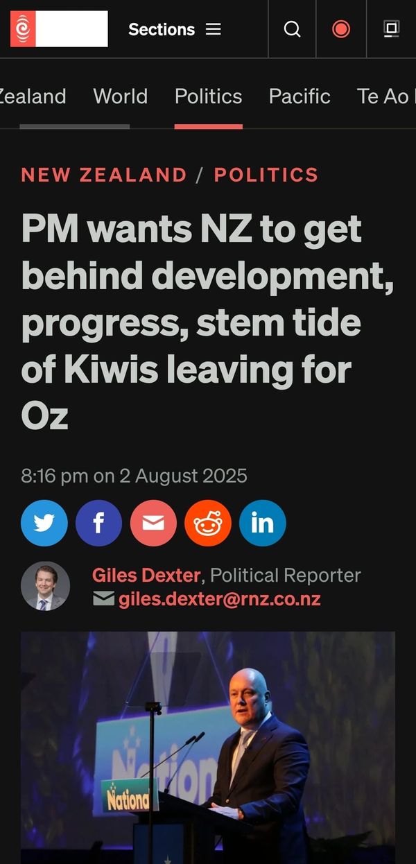 “The Corporate Puppet's Delusions: Christopher Luxon's Dangerous Rhetoric Exposes Neoliberal Violence Against Tangata Whenua” - 4 August 2025