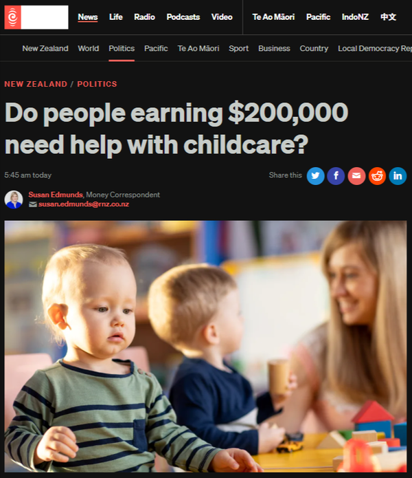 “Te Whaitiri Childcare: Welfare for the Wealthy” - 18 July 2025