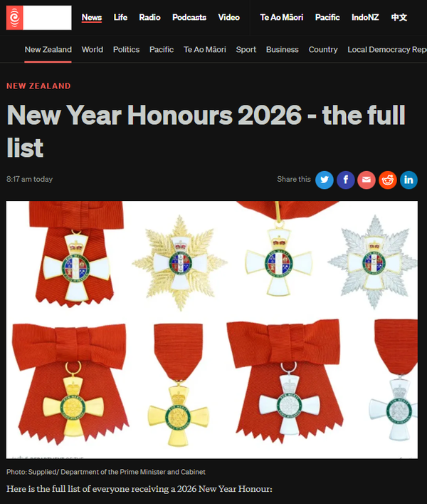 “WHEN THE CROWN CROWNS THIEVES: The Honours System as Institutional Laundering for Economic Colonisers” - 1 January 2026