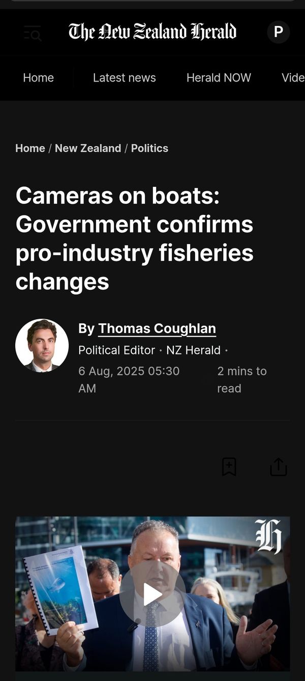 “Kōrā Kino - The Rotten Claws: Shane Jones' Corporate Capture of Māori Moana” - 6 August 2025