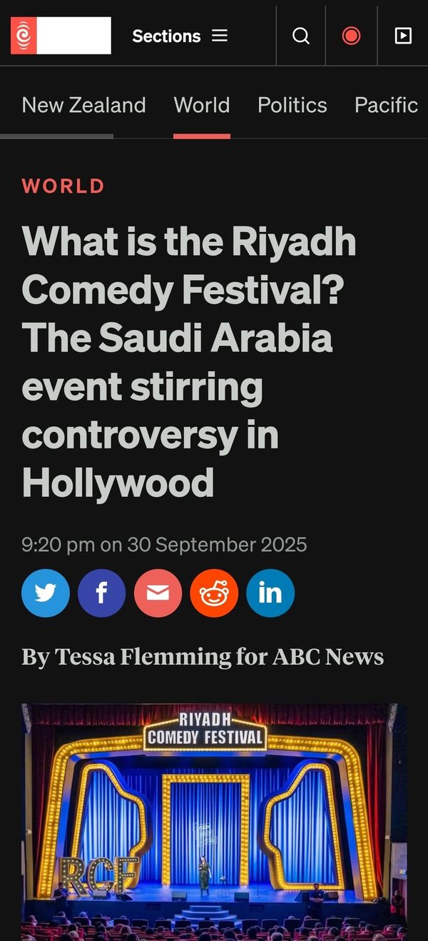 “Blood Money Comedy” - 1 October 2025