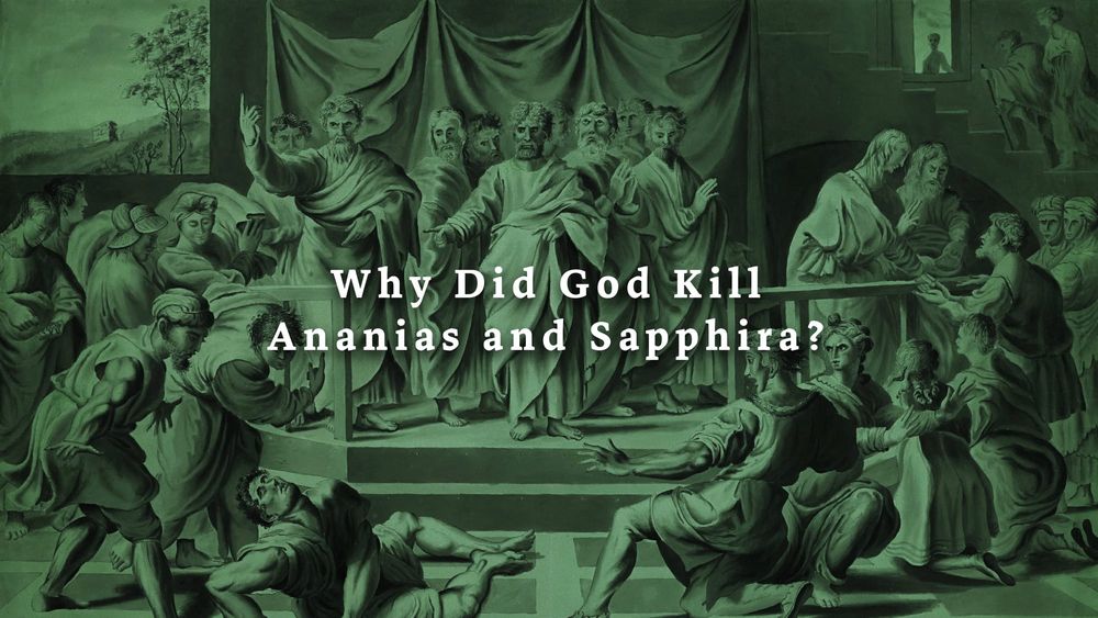 Why Did God Kill Ananias and Sapphira? (Misused Scripture)