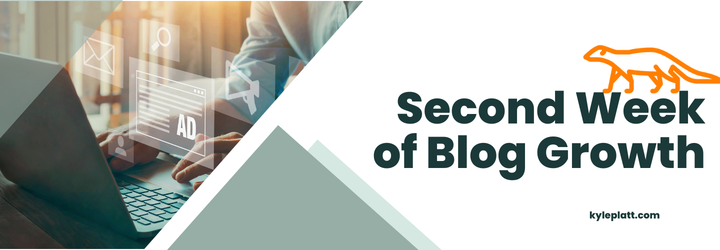 Second Week of Blog Growth