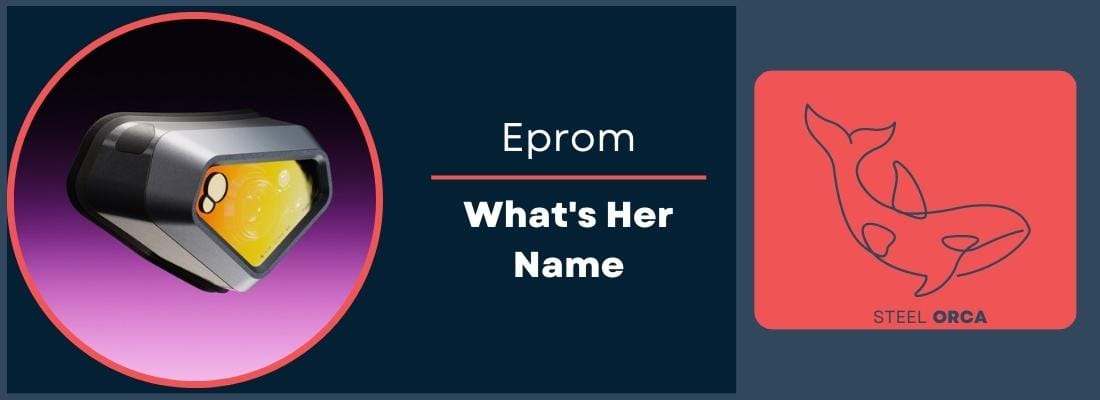 The Steel Orca Song Banner: Eprom - What's Her Name