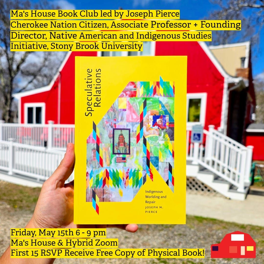 Upcoming events and recordings (including a real book club!)