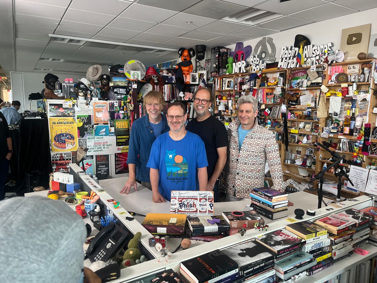 Dear Diary: I attended Phish's Tiny Desk performance