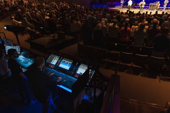 Morrison Heights Baptist Church now has a pair of DiGiCo Quantum338 consoles at its front of house and broadcast mix positions