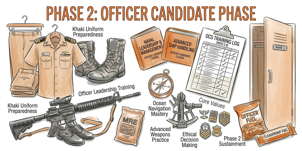 Officer Candidate | Phases of Navy OCS