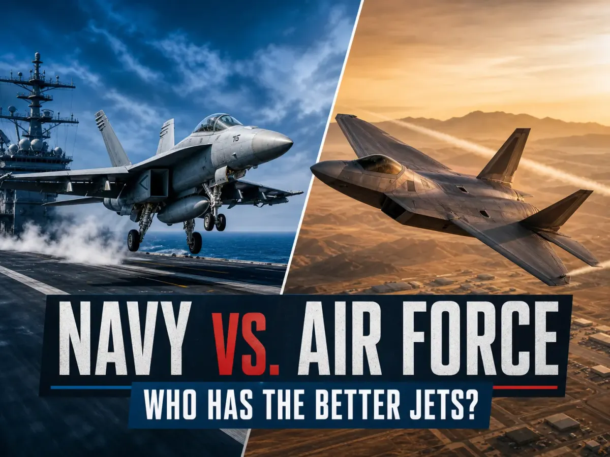 Navy vs. Air Force Fighter Jets: What’s the Real Difference?