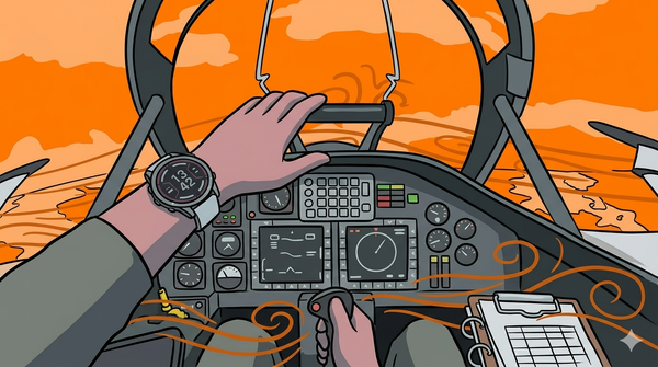 I Wore a Garmin Watch Every Flight for 3 Years: What Flying Fighter Jets Actually Does to Your Body