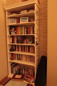 Graffiti bookshelf Best laid plans of mice, men and furniture stores