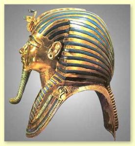 Nemes Crown Nemes Crown with Uraeus cobra- King Tut's funerary mask