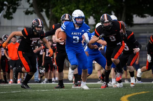 Photo Gallery: Amity football at Dayton jamboree