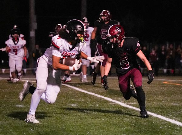 Photo Gallery: Dayton football vs. Santiam Christian