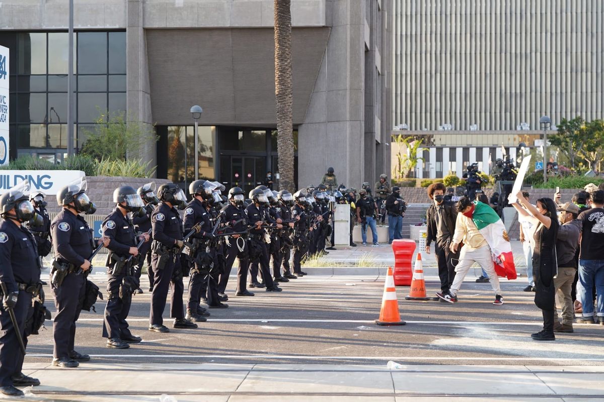 Police detail military equipment use during year marked by 2025 protests