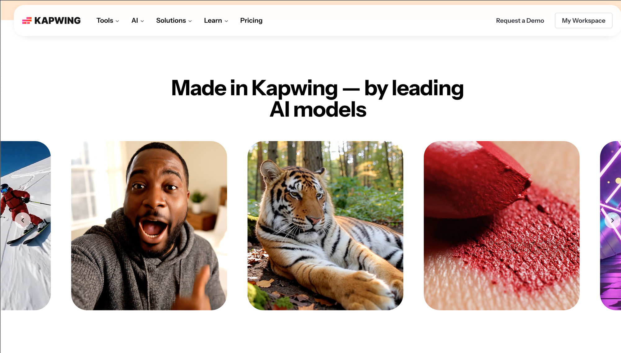 Leading AI Models on Kapwing