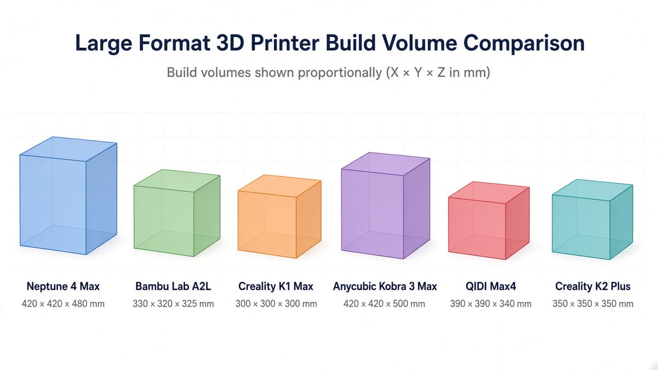 build volume comparison