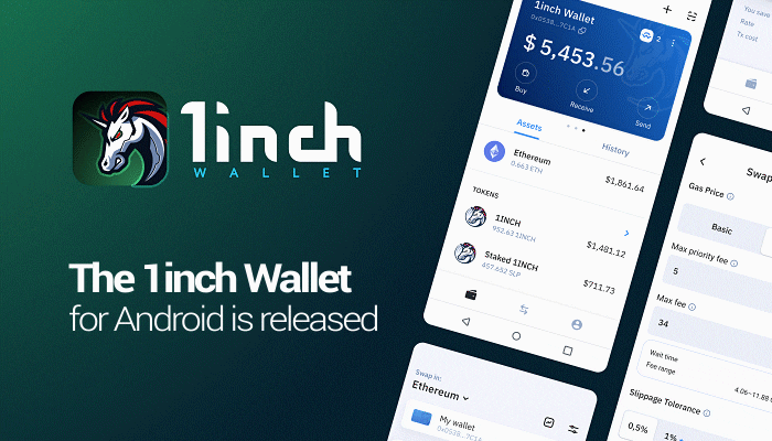 The 1inch Wallet for Android is released