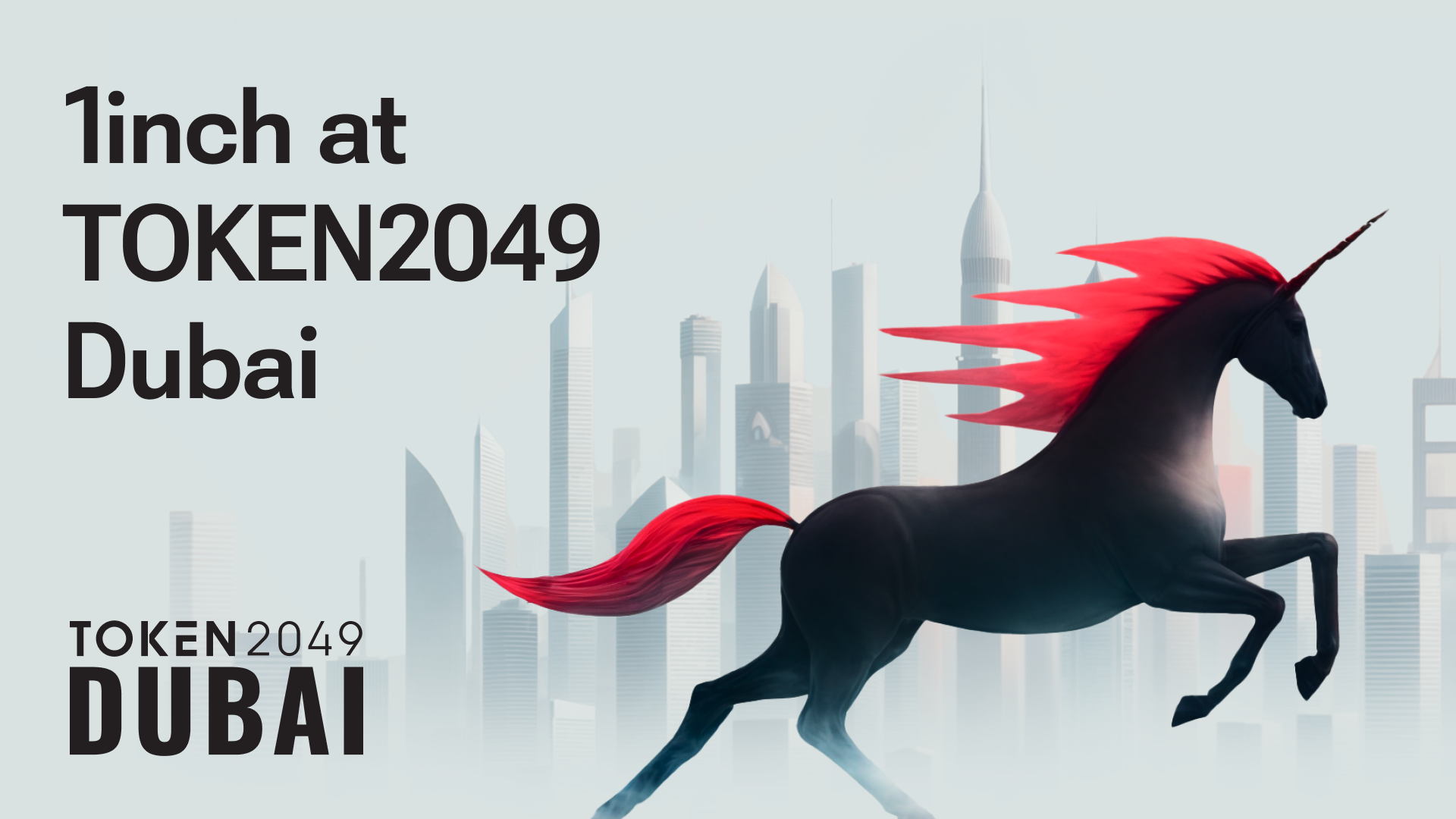 1inch at TOKEN 2049 Dubai