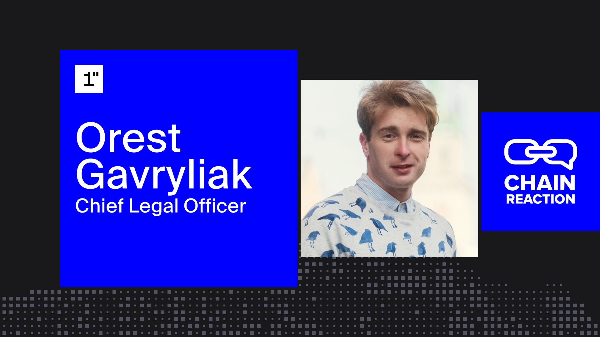 1inch’s CLO Orest Gavryliak: "Just give us rules"