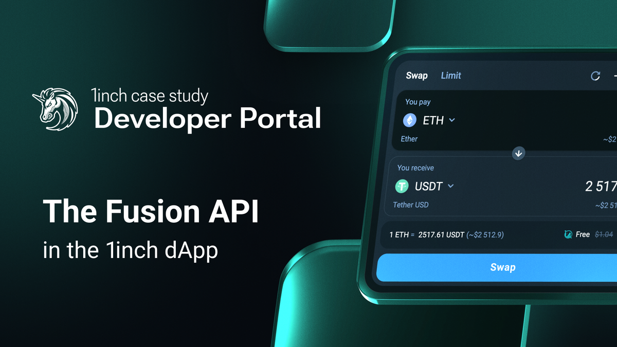 The Fusion API in the 1inch dApp