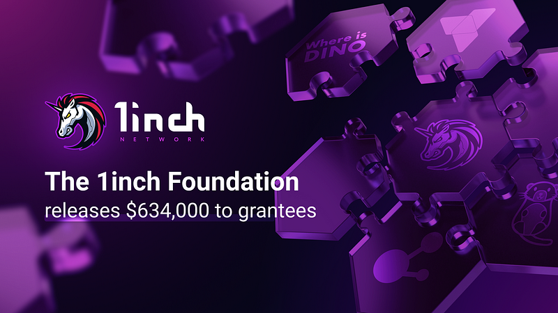 The 1inch Foundation releases $634,000 to grantees