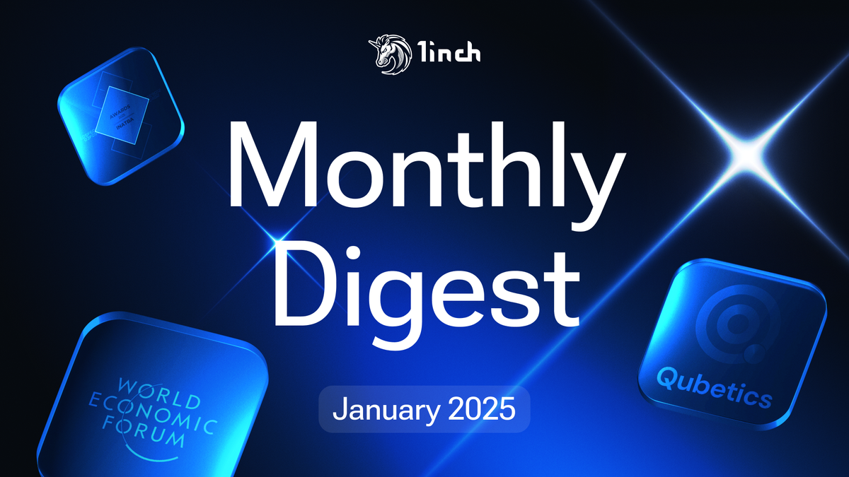 1inch in January: spreading innovation, earning industry recognition