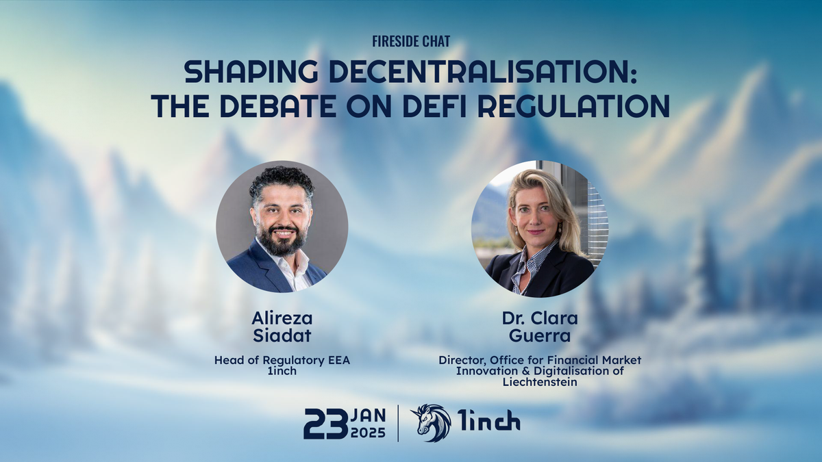 1inch Davos conference: Shaping decentralization
