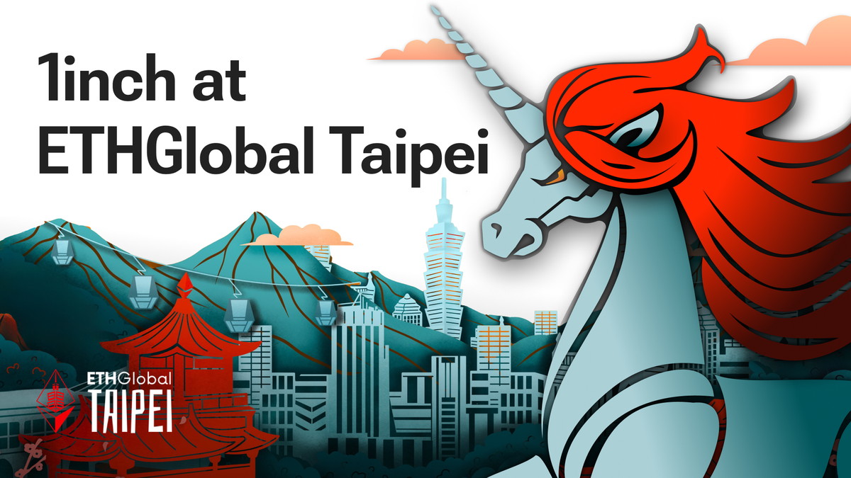1inch to sponsor ETHGlobal Taipei