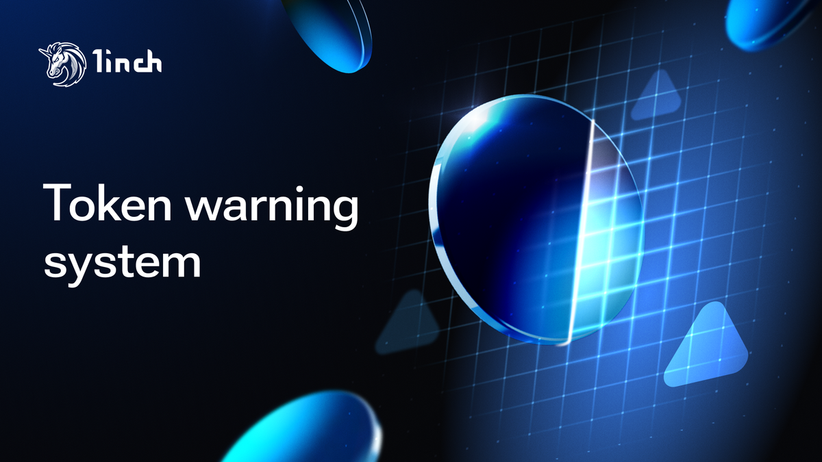 1inch token warning system
