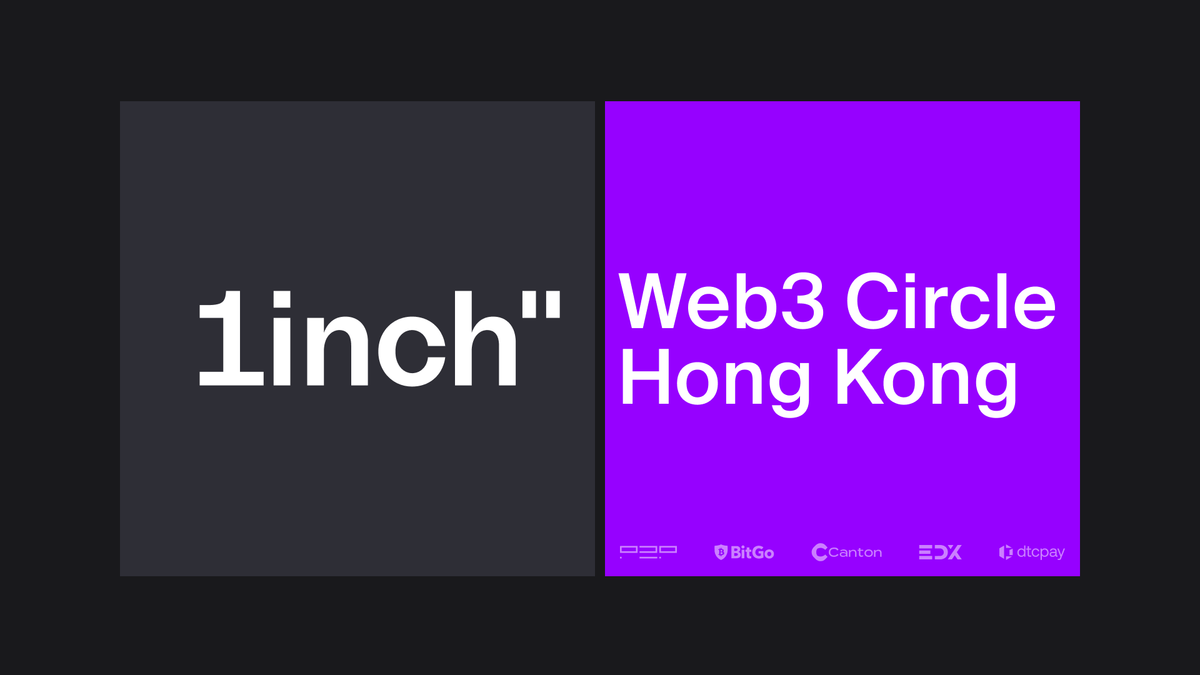 1inch x Web3 Circle Hong Kong