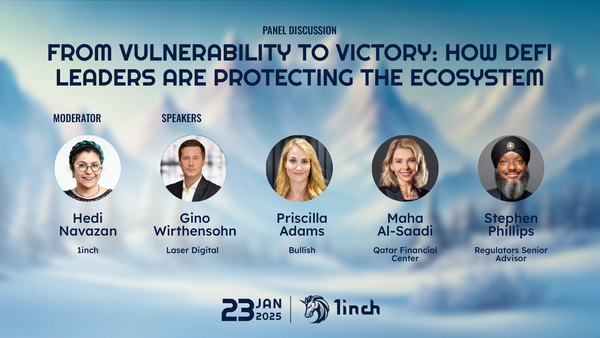 1inch Davos conference: From vulnerability to victory