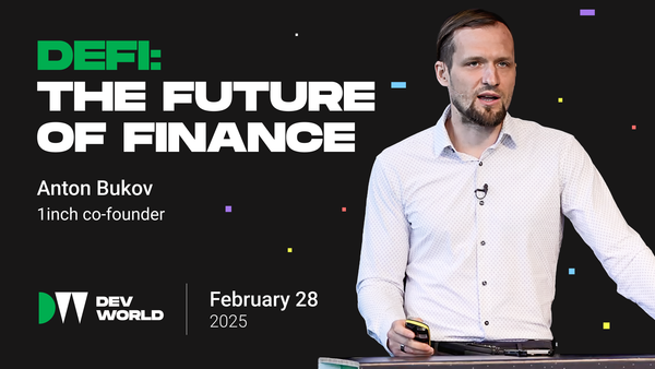 Anton Bukov explains why DeFi is the future of finance