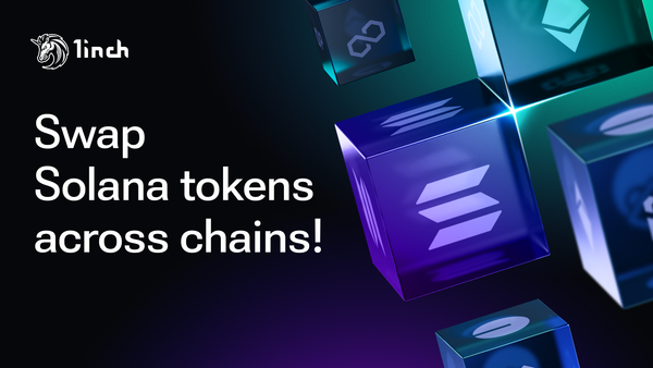 1inch launches Solana cross-chain swaps