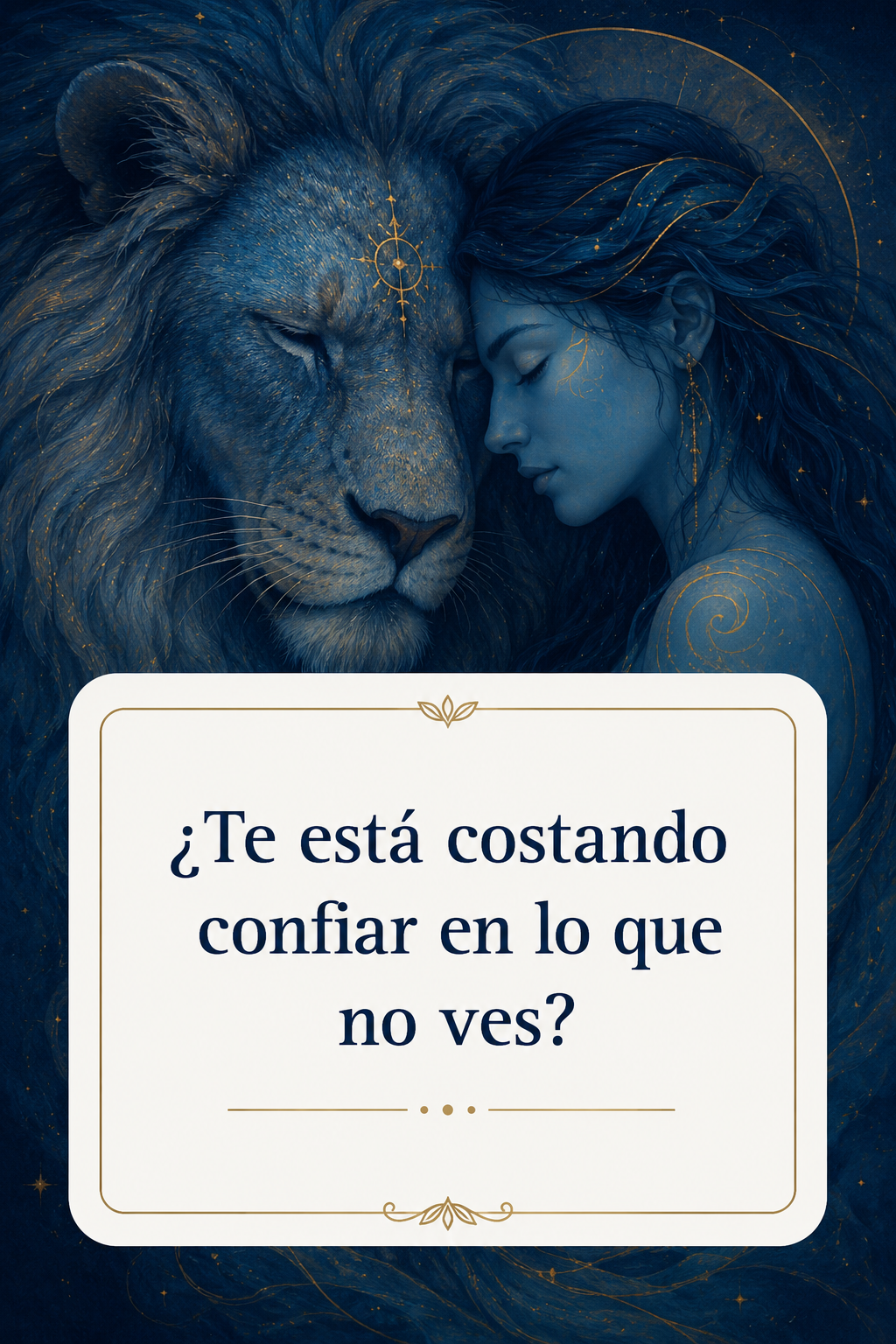 Te estás costando confiar en lo que no ves?