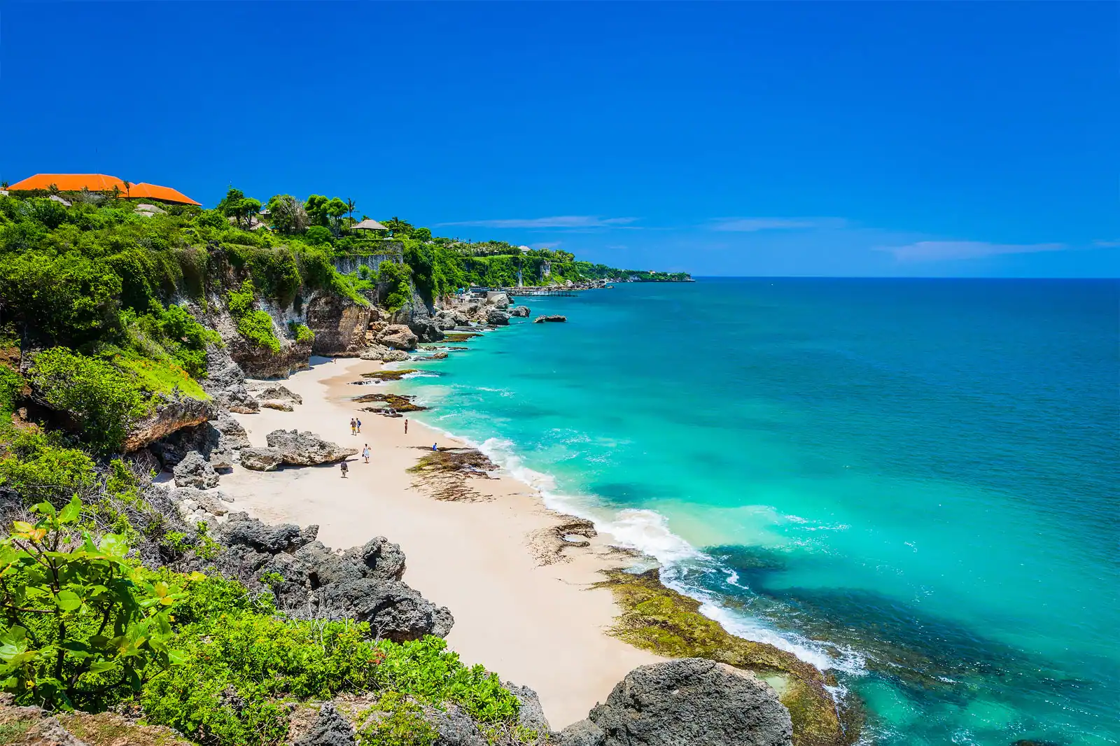 A beautiful beach in Jimbaran 